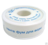 Фум лента вода СТК 12мм х 10м СИНЯЯ