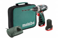 Дрель-шуруповерт аккум. METABO PowerMaxx BS 2*2,0 Ач, сумка (600079550)(145724)