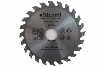 Пильный диск  125*22*24 зуба, твердоспл.напайки Sturm 9020-125-22-24Т