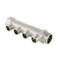 Коллектор 3/4 г/ш 4 вых. х 1/2 ш VALTEC VTc.500.N