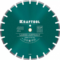 Диск алмазный отрезной по асфальту, 400 мм Laser-asphalt KRAFTOOL (36687-400)