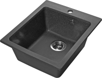 Мойка SANTREK AQUA BOXY SA-B505 1 чаша 427*505 мм (графит-309) (без сифона) 313775