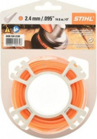 Струна триммерная 2,4мм(15м)кругл.сечения STIHL (70288710174)