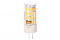 Лампа светодиодная LED 5вт 230в G4 теплый капсульная (LB-432)