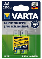 Аккумулятор Varta 2100 mAh R-06 BL2 /2/20/200