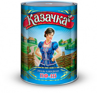 Эмаль ПФ-115 0,9 кг зеленая КАЗАЧКА