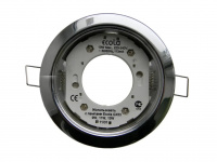 Встр потол свет Ecola GX53 H4 220V GX53 чернен хром 38*106