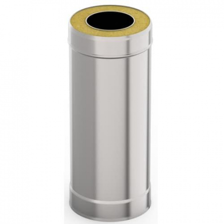 Сэндвич-труба 1,0м, ф 150х220, AISI 439/Оц, 0,5мм/0,5мм, (К) (GP2-011707)