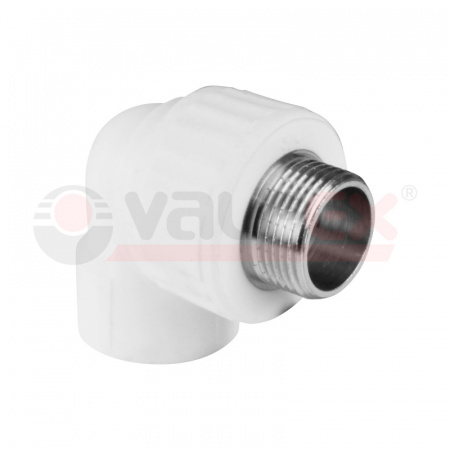 Угольник с нар. резьбой 20*3/4 (75/15) Valfex