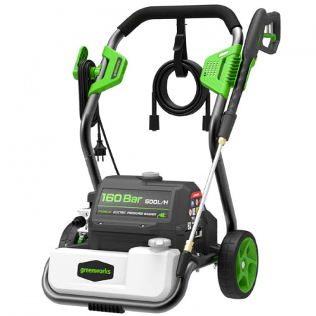 Мойка высокого давления электрическая Greenworks, 2800 Вт, 160 бар 5106807