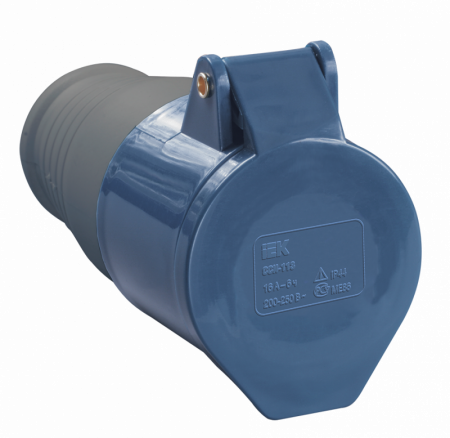 Розетка каб. 32А 2Р+Е 220В IP44 ИЭК (223)