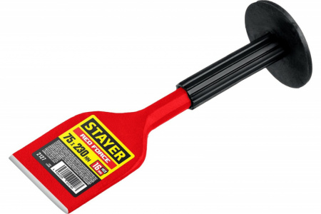 Зубило-конопатка с протектором, Stayer Red Force 75*230 мм, (2127)