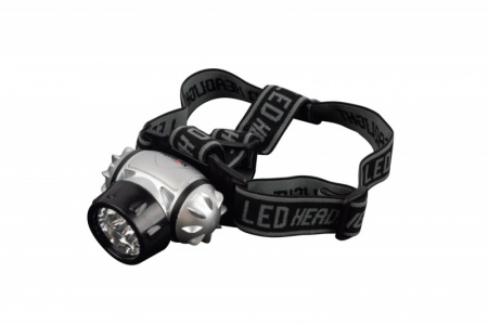 Фонарь светодиодн. NPT-H04-3AAA 7LED налобный пластик (94916)