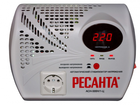 Стабилизатор АСН-1 500Н/1-Ц Ресанта Lux 63/6/20