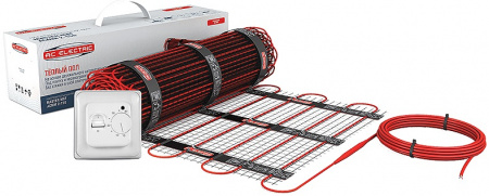 Мат нагревательный AC ELECTRIC ACMM 2-150-5 (комплект теплого пола с терморегулятором)