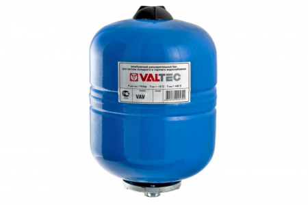 Бак расширительный VALTEC для ГВС и ХВС 24л. СИНИЙ (VT.AV.B.060024)